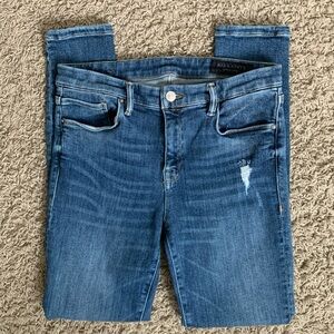 AllSaints Grace size 30 skinny fit blue jeans